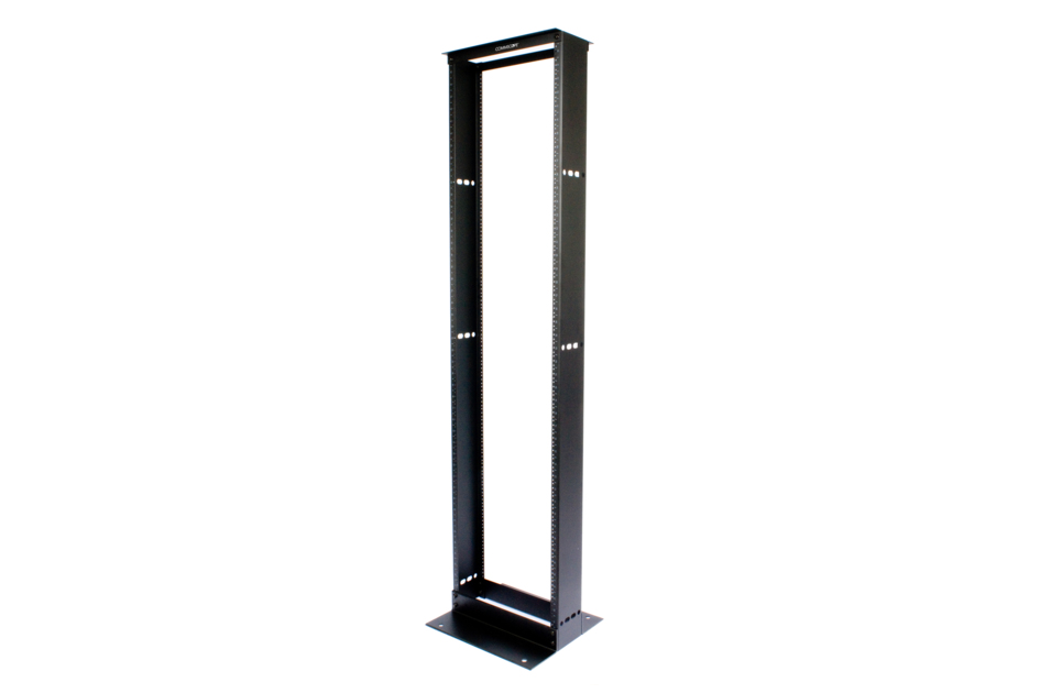 Commscope - Rack noir 45U x 19 x 152mm - rails aluminium - charge 450kg max - RK6-45A - réf : 760082495