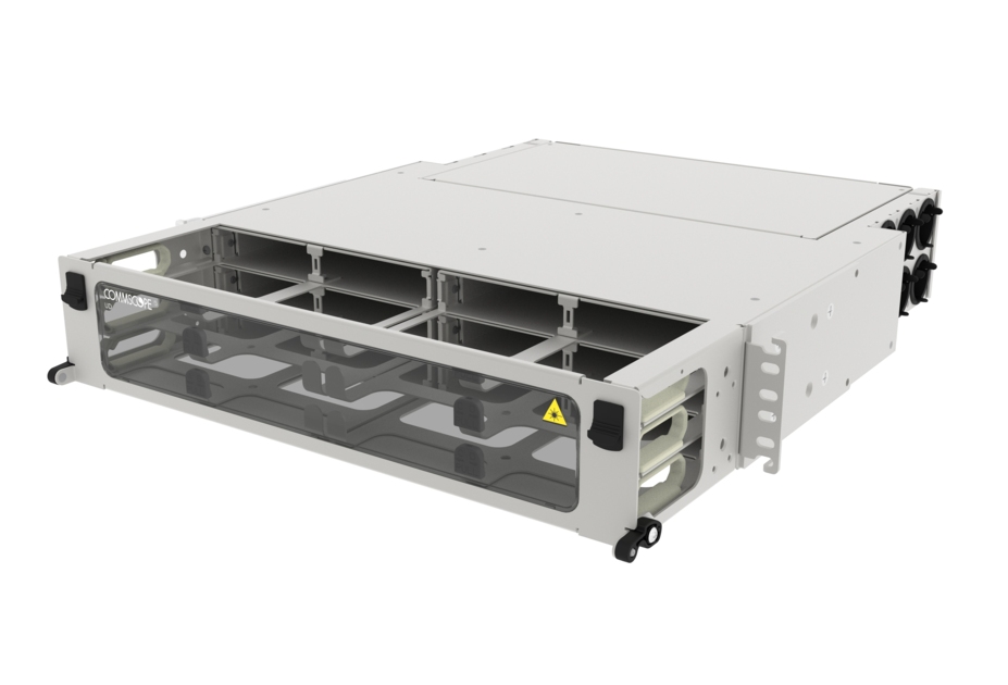 Commscope - Tiroir optique coulissant Systimax UD2U - (3x4) G2 module ou MPO (144xLC dx ou 96 MPO ports) réf : 760227306