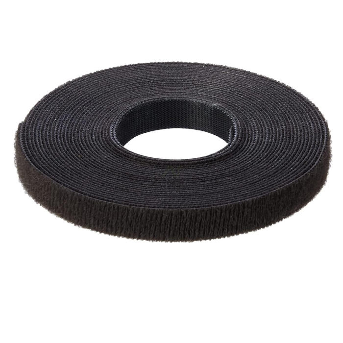 Rouleau de scratch / Velcro Strips / Auto-Agrippant A Boucle / 9mm x 25 metres