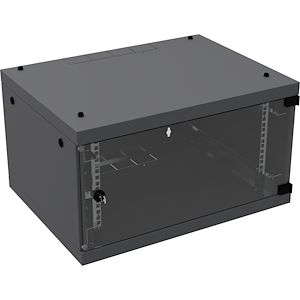 Coffret 19'' 15U profondeur 600mm, livré monté