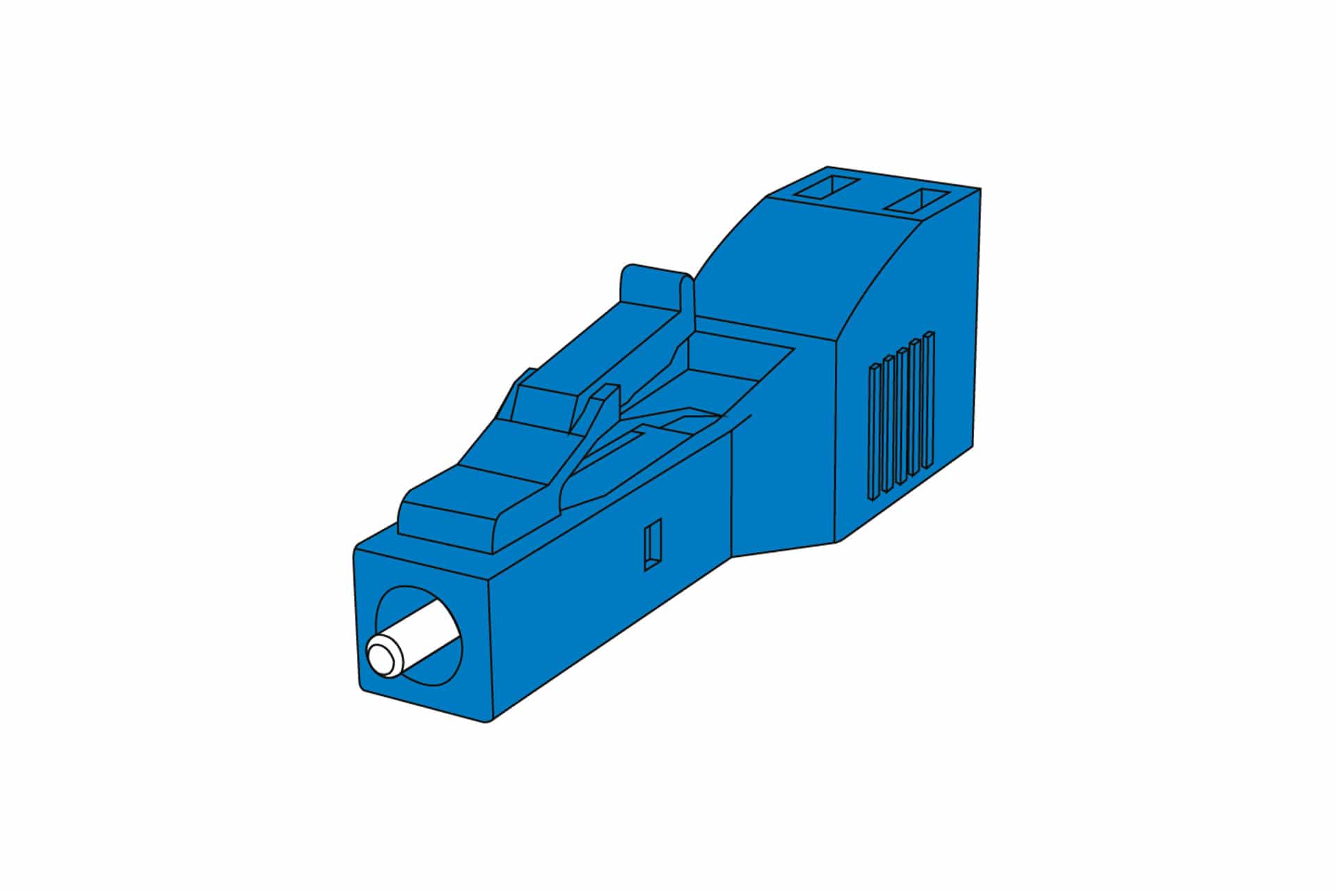 LC/PC Fixed Attenuator 7dB Premium Simplex Singlemode Attenuators