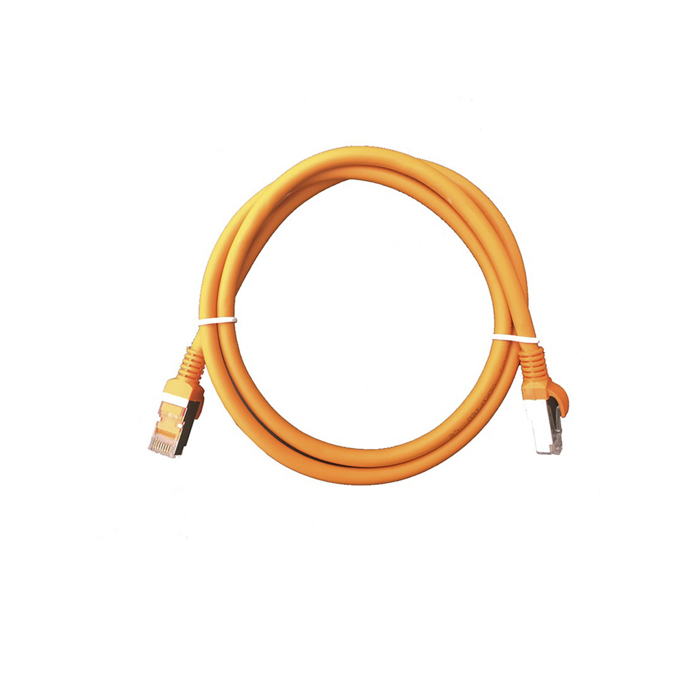 Cordons RJ45 CAT6A S/FTP, Orange, longueur 200cm