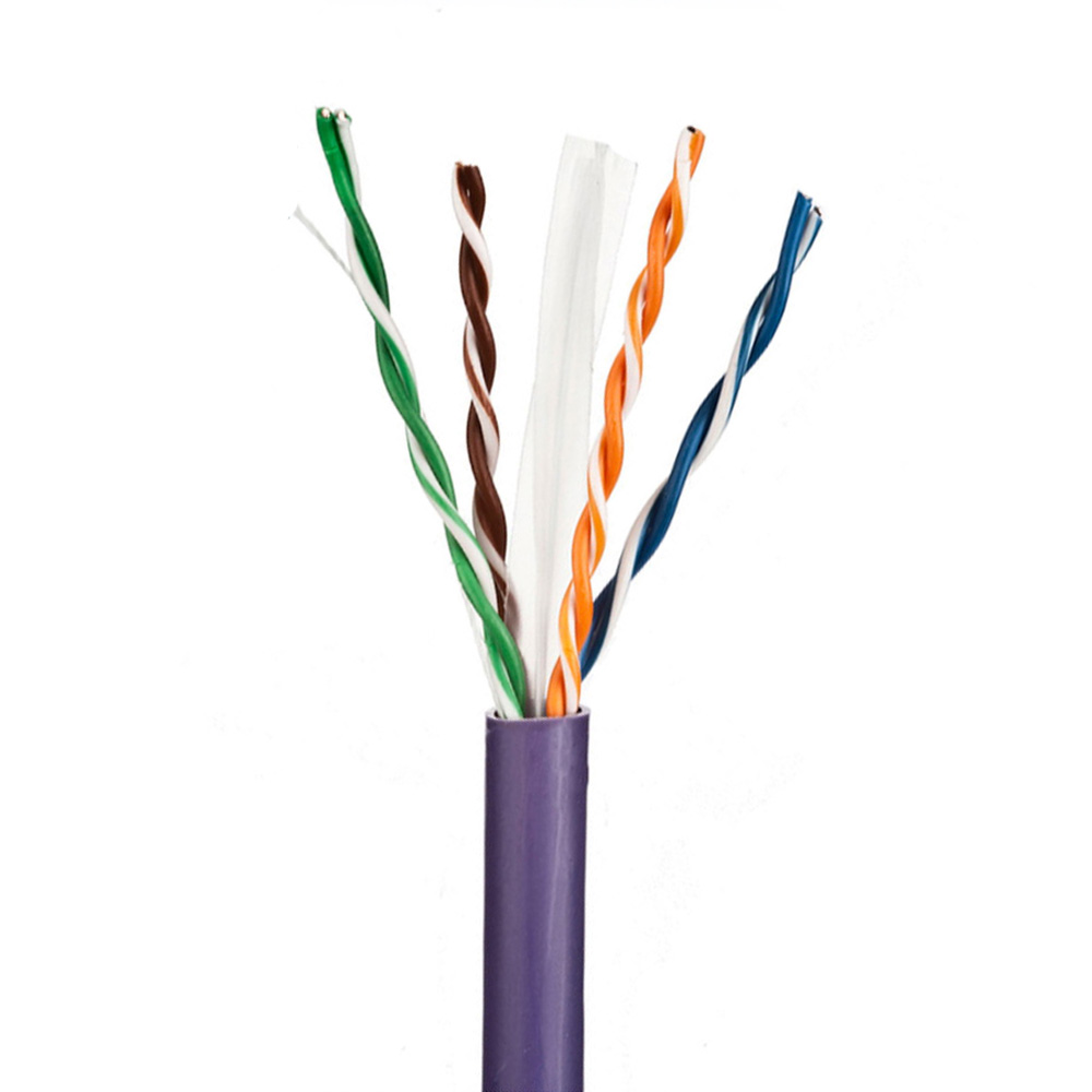 Ultima_Câble Cat6 U/UTP LSZH 4 Paires Cca-s1a,d1,a1 Reelex II Violet (L)305Mtr NVP 65% Dia Extérieur 6.2mm