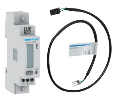 Kit comptage MID pour XEV1R monophasé, livré avec connecteurs