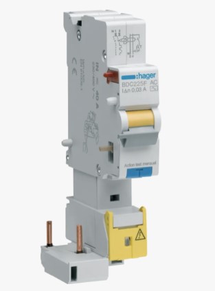 Bloc différentiel 1P+N 25A 30mA type AC BDC225F