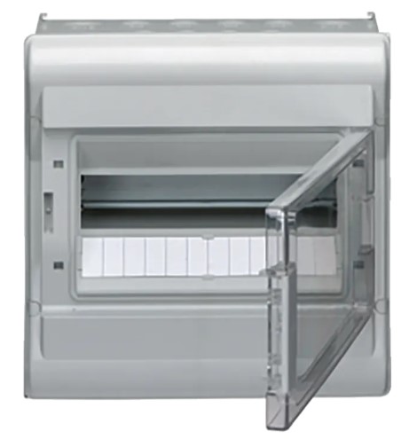 Coffret étanche Vector IP55 1 rangée 12 modules h 302mm l 310mm