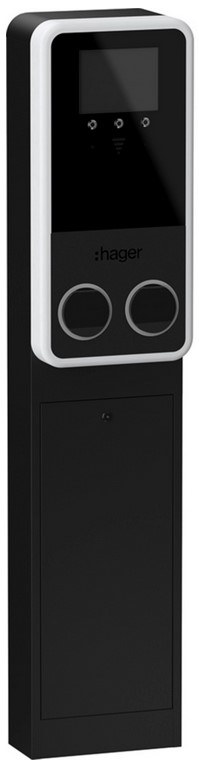 BORNE WITTY PARK 2X7/22KW T2S+TE+PIE