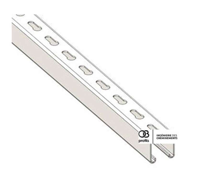 Rail 41 TDS Ep. 2mm  - Longueur de 3m