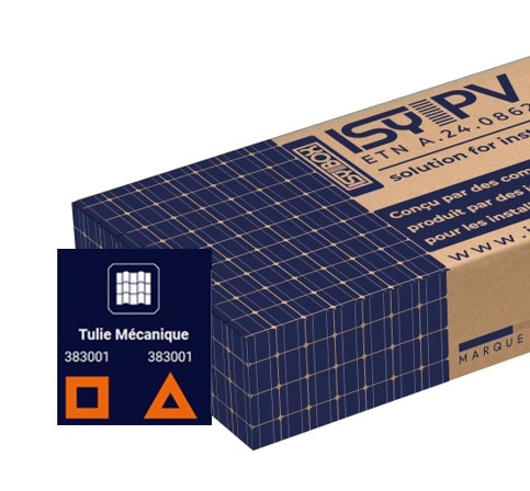 ISY BOX Tuile mécanique – Carré Orange