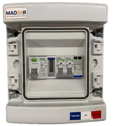 MADE - Coffret AC Mono micro-onduleur 3kW (C20) Prise - 21200311