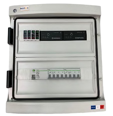 MADE - Coffret AC Tri micro-onduleur 9kW (C20) Prise - 23200911