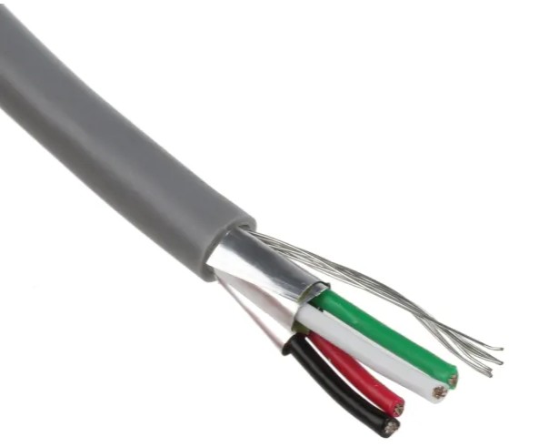 Câble de données PVC (LiY-CY) 2x2x0,34mm² - le mètre