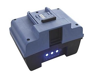 Batterie 24V/10 Ah avec indicateur de charge