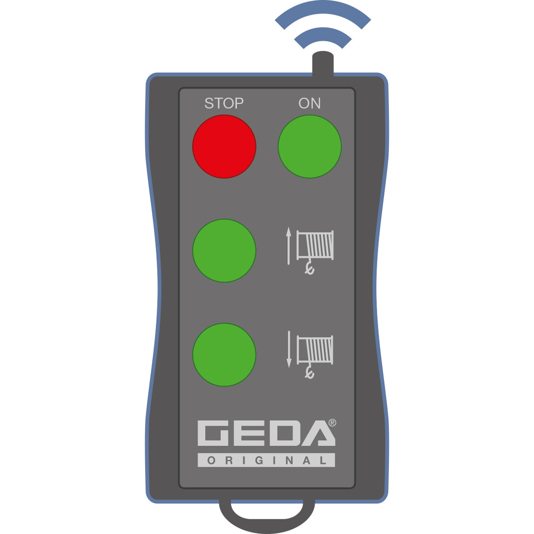 GEDA - Radiocommande pour Battery Lift