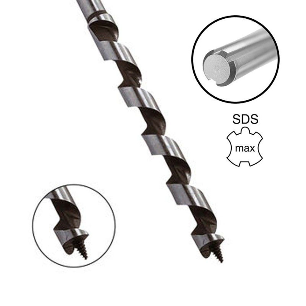 Mèche à bois ø 8x300 - SDS + et SPIT