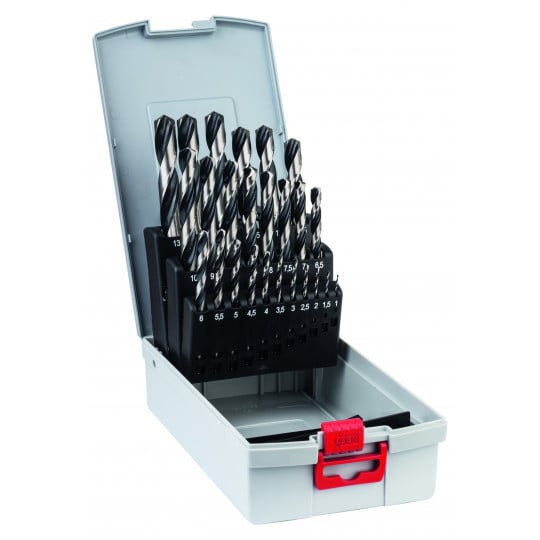 Coffret Foret hélicoïdaux HSS PointTeQ (ø1-13 mm)