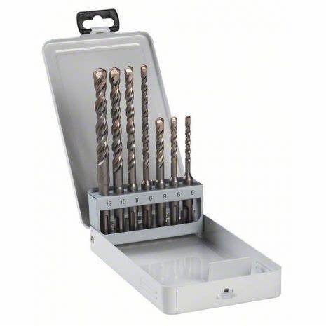 Coffret Forets (x7) SDS PLUS-5 (ø5-12 mm)