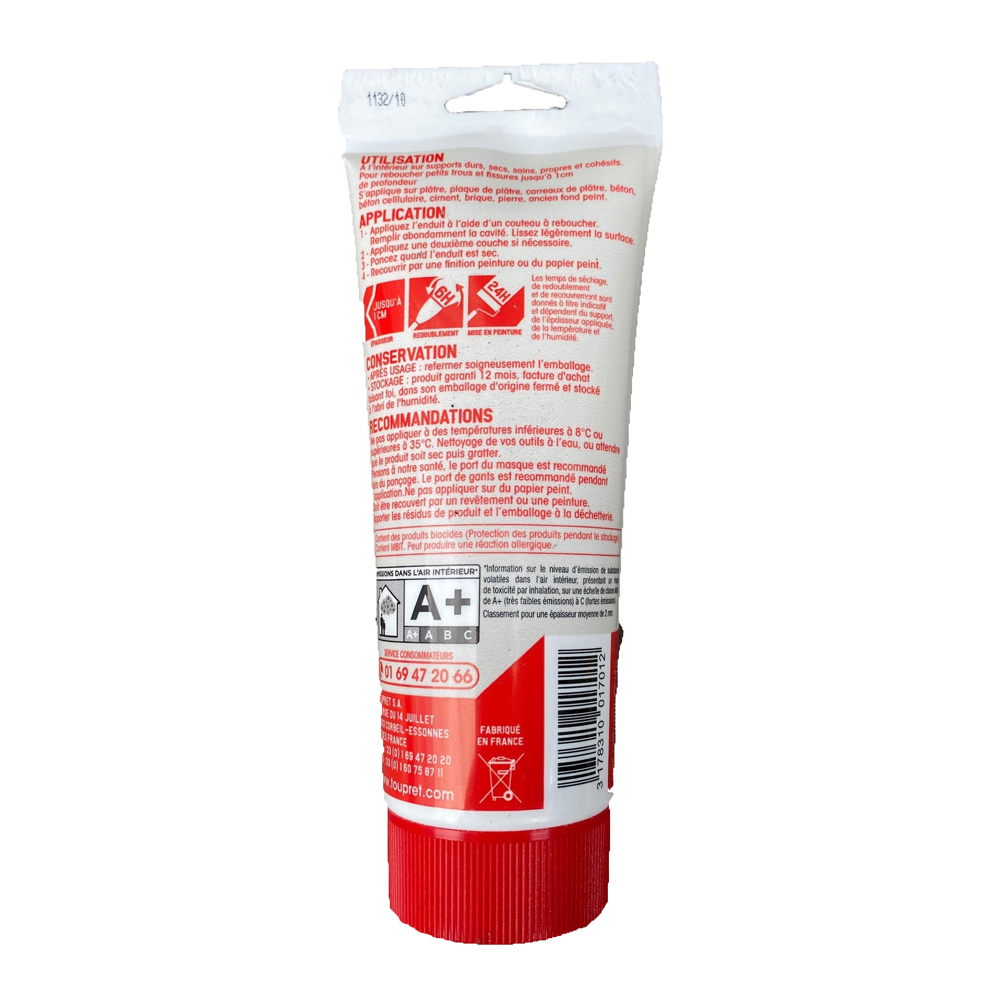 Reboucheur pate Tube 330g 