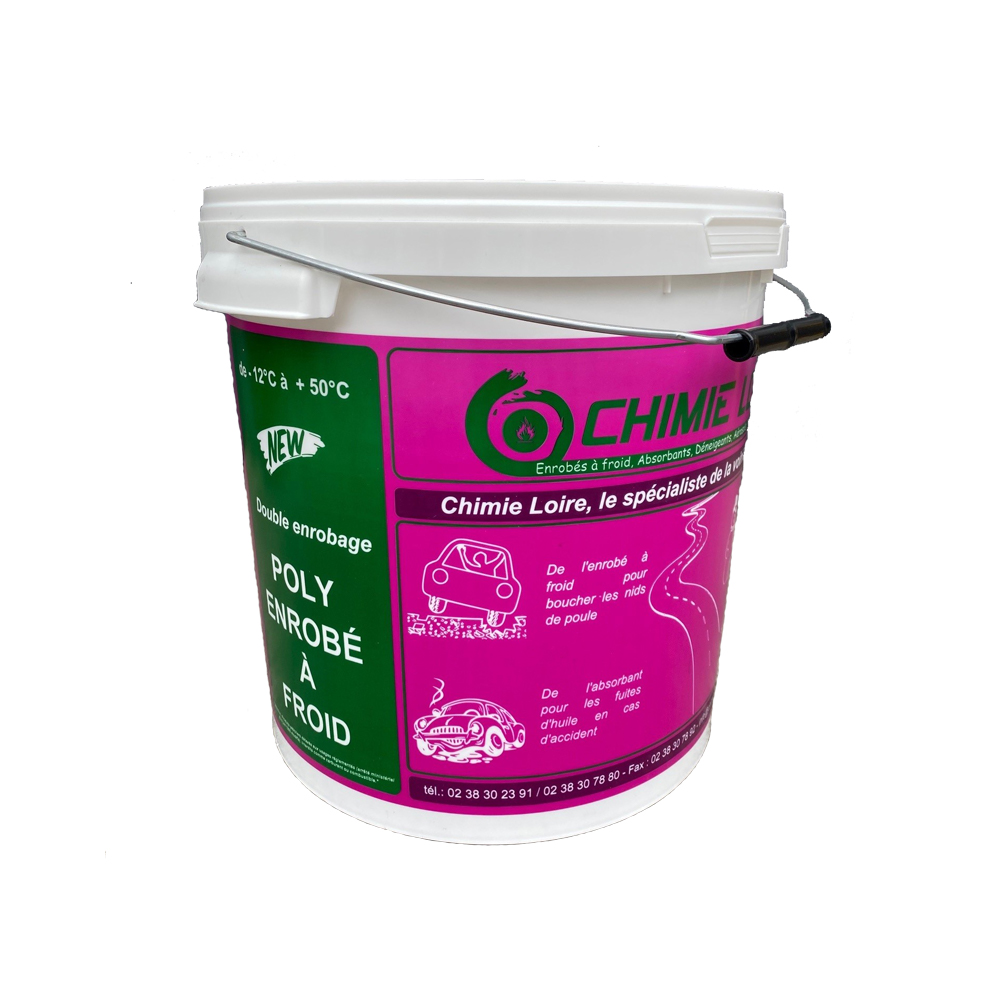 ENROBE POLY NOIR - Seau de 25 kg