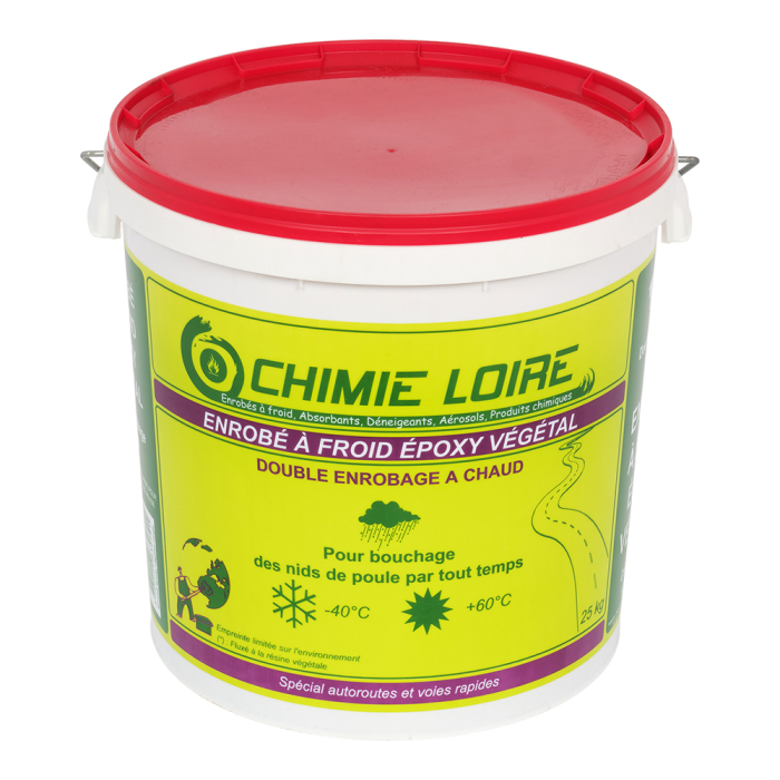 ENROBE EPOXY ROUGE - Seau de 25 kg