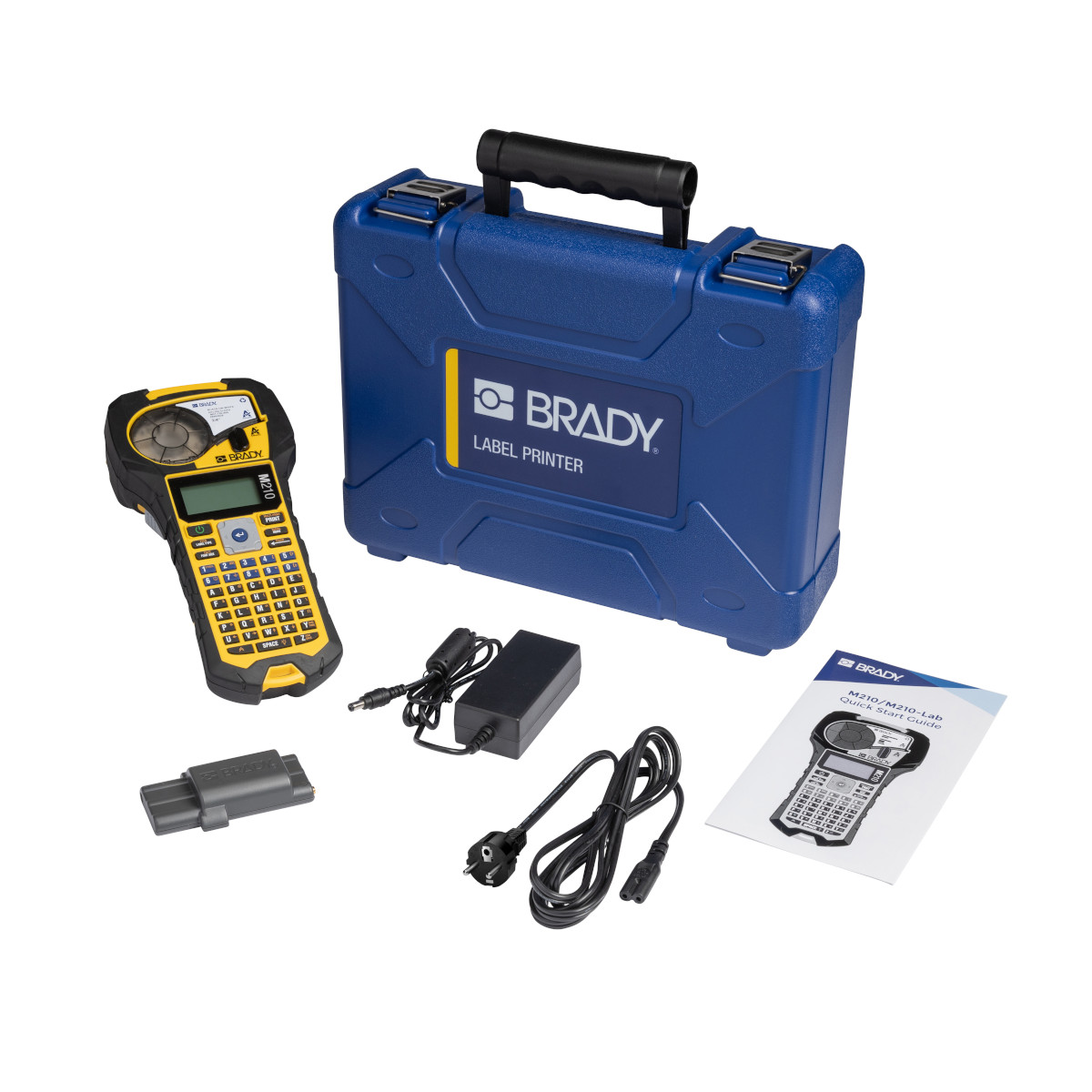 Étiqueteuse Brady M210 kit EU (compatible uniquement avec les cartouches A)_M210-KIT EU