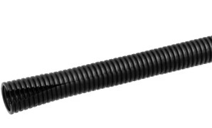 Gaine fendue noire anti UV - FLEXZIP ø 20 (couronne de 100m)