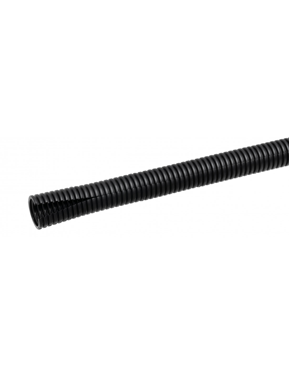 Gaine fendue noire anti UV - FLEXZIP ø 32 (couronne de 50m)