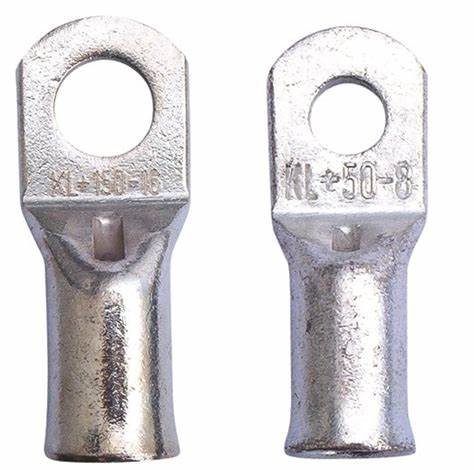 Cosses tubulaires cuivre - Section 6mm² - Alésage ø M8 - Sachet de 100