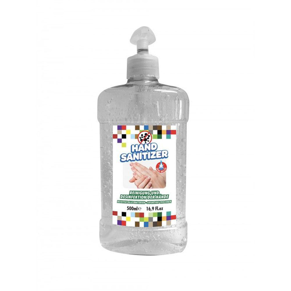GEL HYDRO HAND SANITIZER FLACON 500ml + Etiquette