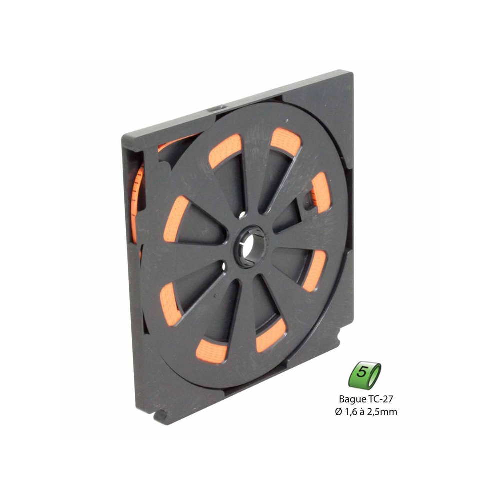 Opto marqueurs TC-27 ORANGE chiffre 1 - (le 1000)