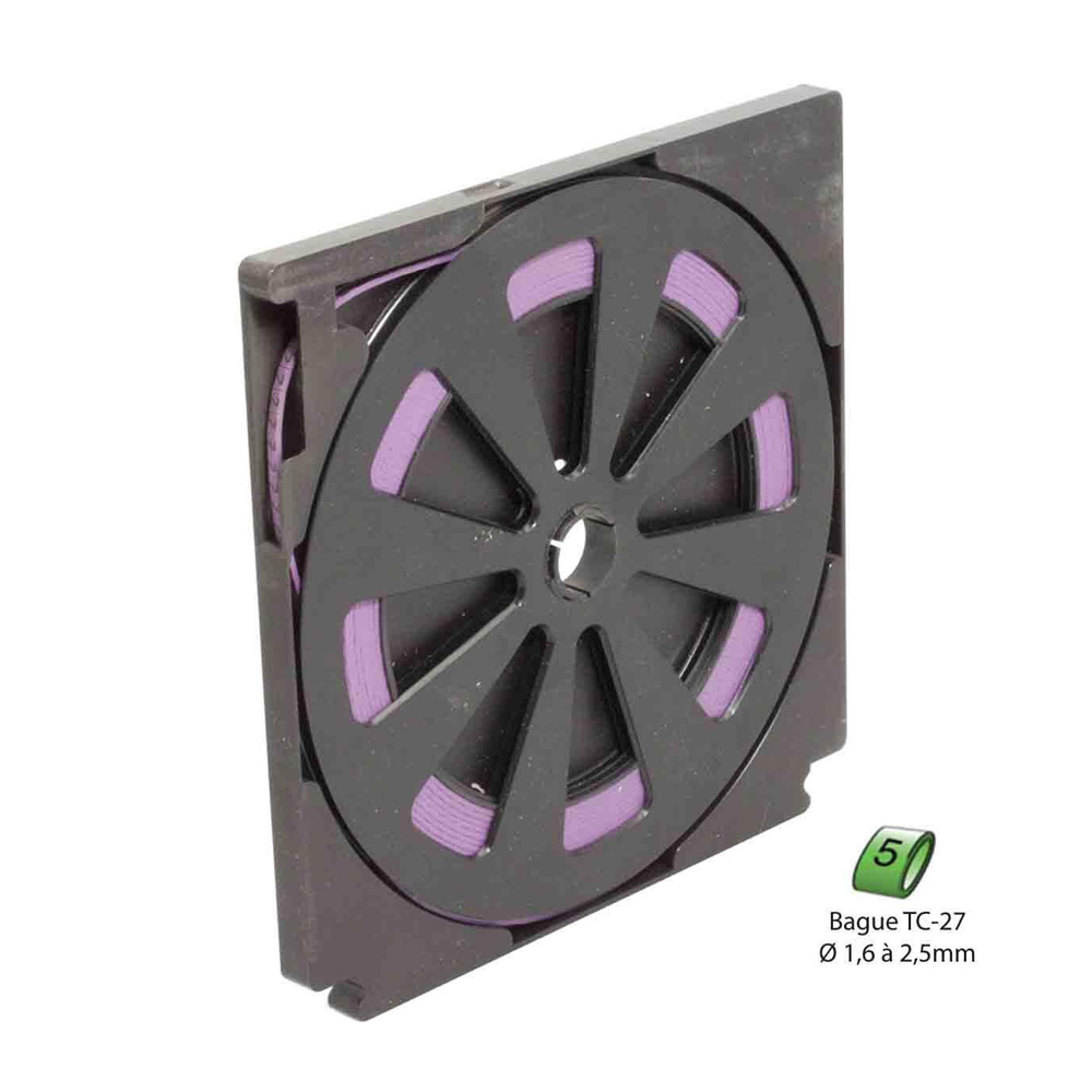 Opto marqueurs TC-27 VIOLET chiffre 2 - (le 1000)