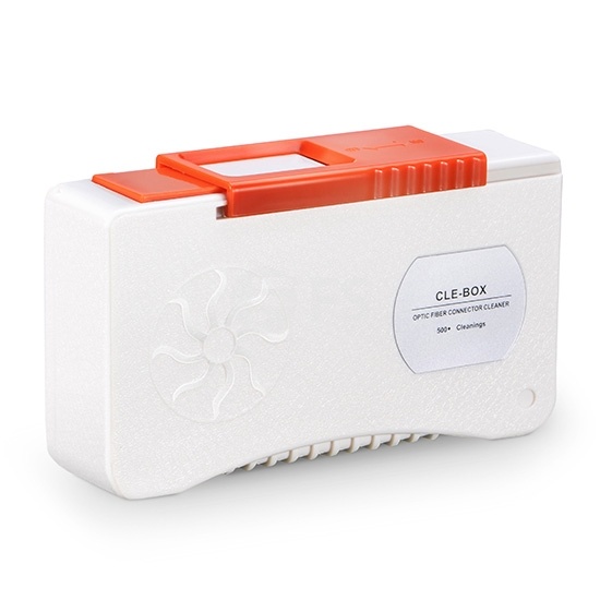 CLE-BOX Cassette de nettoyage rechargeable pour connecteurs optiques 2,5/1,25mm(Utilisable 500 fois)