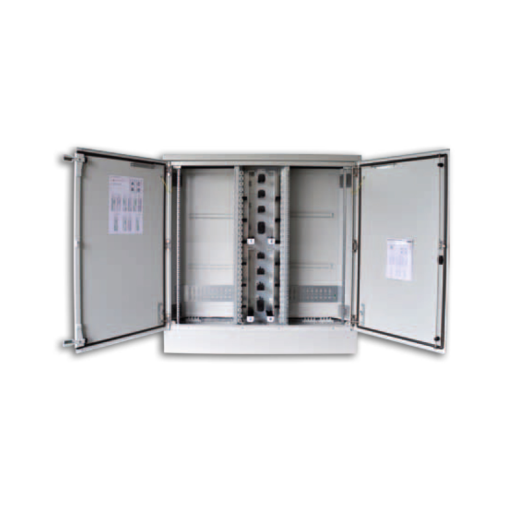 iBER-1635-RES-OUTDOOR G2-2X28U  sans gabarit CCV RAL9001- brassage M - serrure triangle