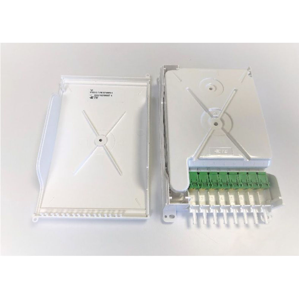 Boitier d'étage IFDB-M avec 6 pigtails/raccords SC/APC préinstallés