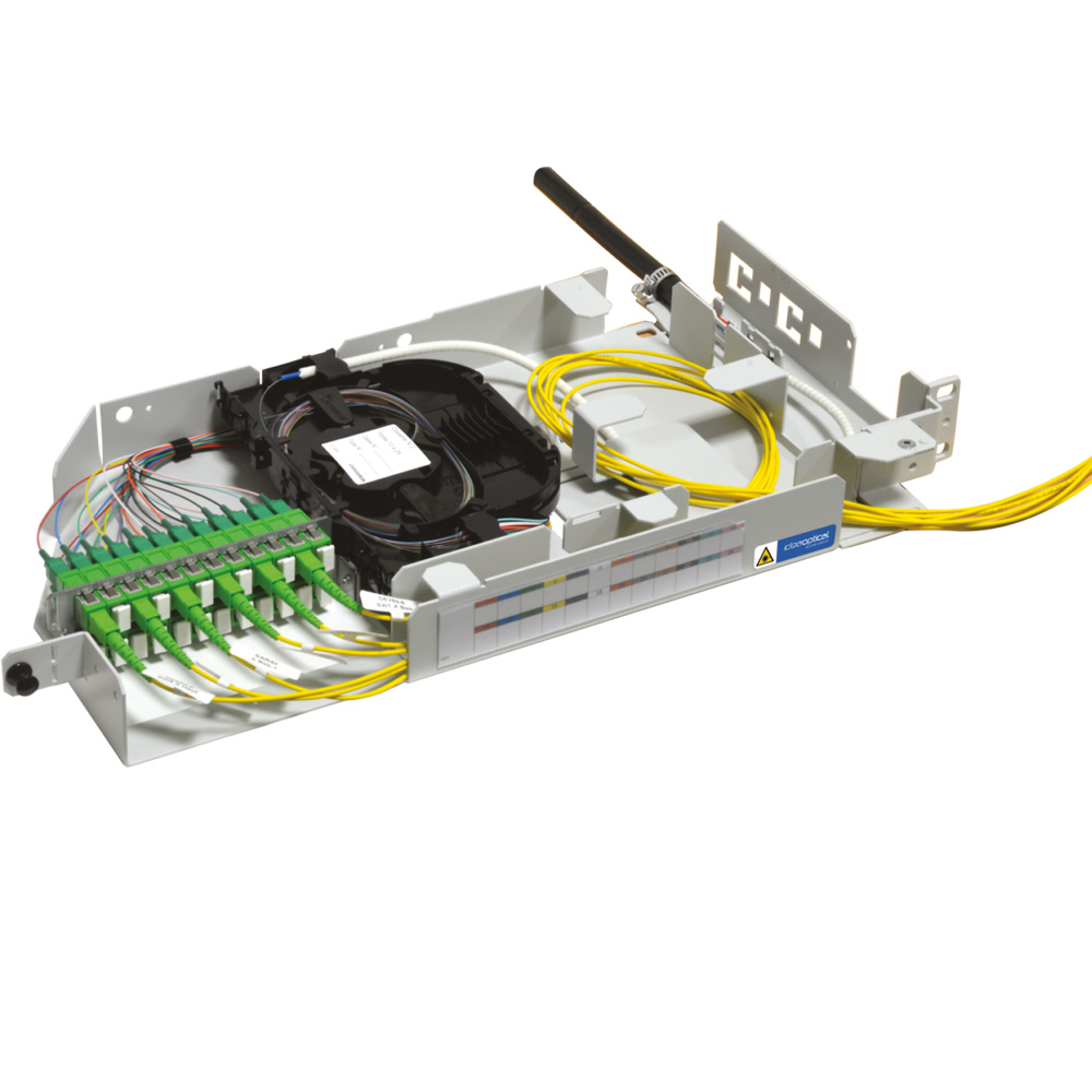 Tiroir optique pivotant iTOR-24 charn droite 1U 19