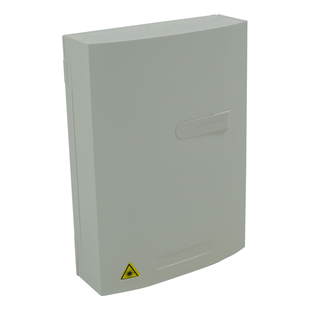 PBA-32 équipé 1 K7 16 épissures (45mm max). 2 câbles distri + 24 câbles abonnés 4.2mm max (12haut/12bas), capot avec vis