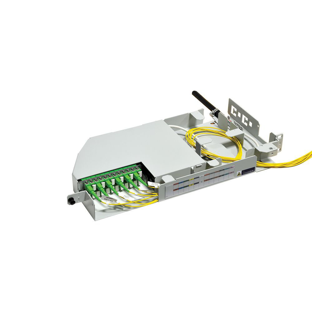 Tiroir ITOR24 1U 19 ETSI G652D charnière gauche - 1031192401