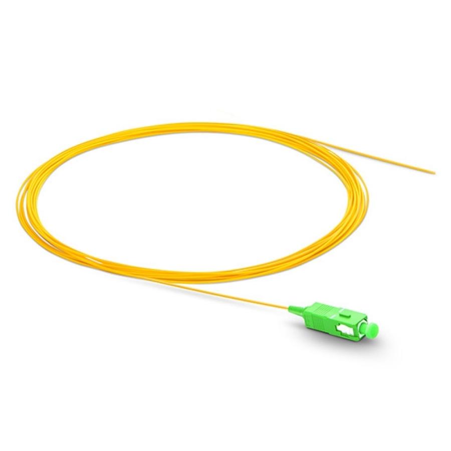 Pigtail SC/APC 0.9mm G657A2 Jaune Longueur 0.5m