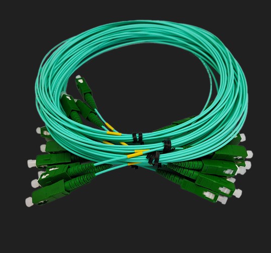 Jarretière PM300 Verte SCAPC/SCAPC 1.6mm G657A2 – 3.5m