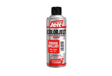 Bombe peinture Rouge Brillant RAL 3020 - Aérosol 520 ml