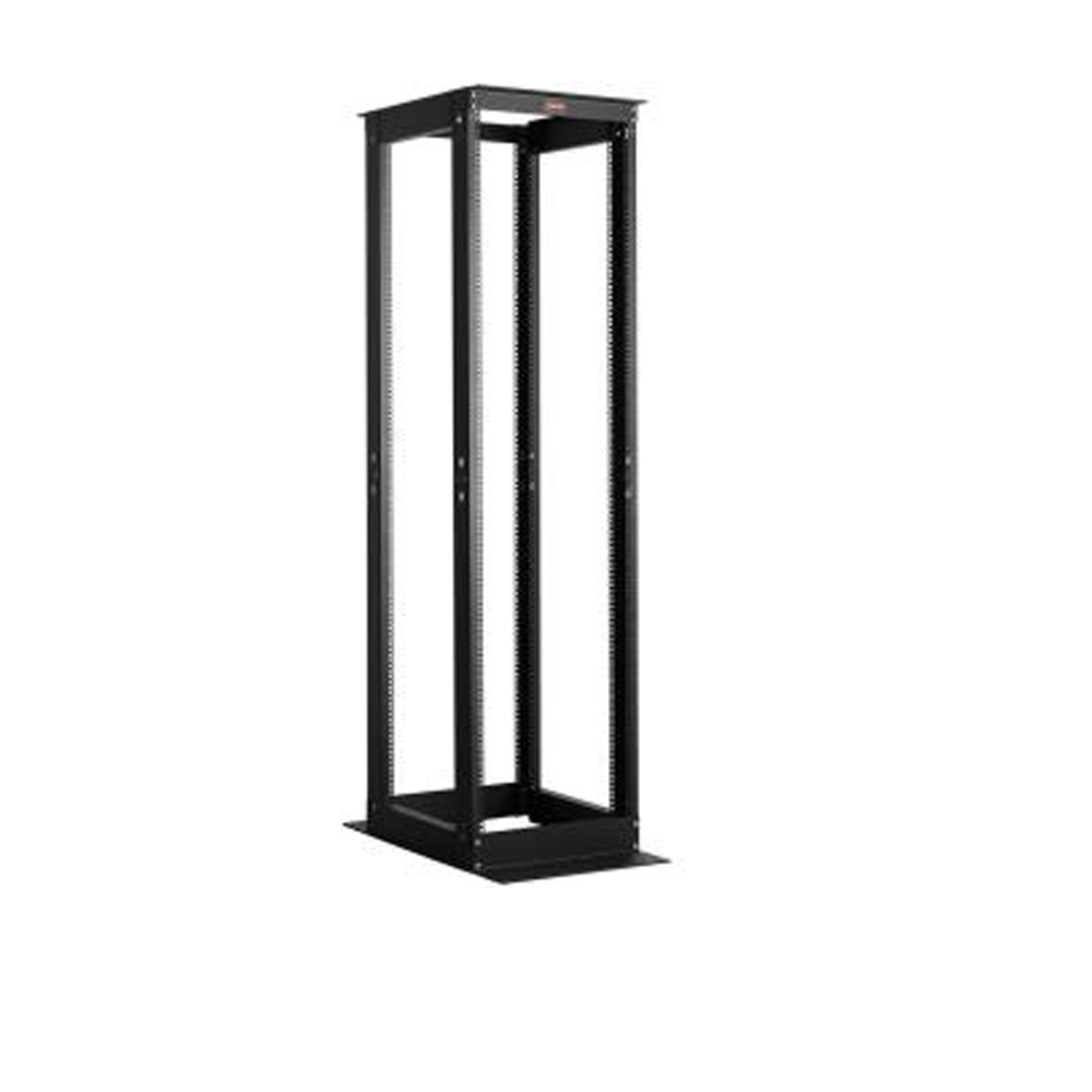 Bâti rack 19'' 27U - D80mm W530 D670 H1356 Noir flat pack