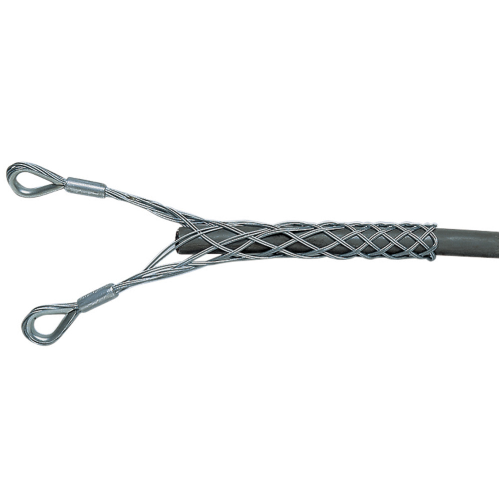 Chaussette de tirage acier double boucle diam.80 à 95, 600 mm