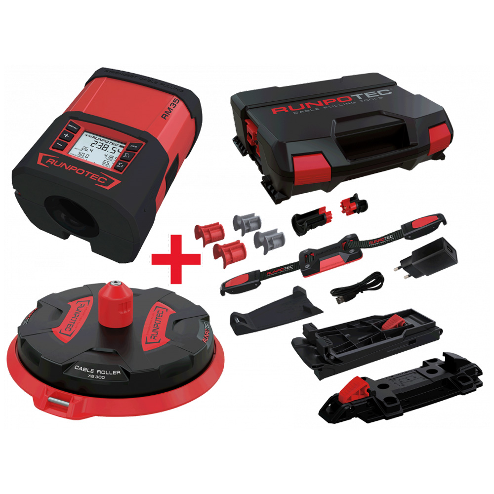 PACK AO-11143 (dérouleur de cable XB300+compteur de metre RM35)