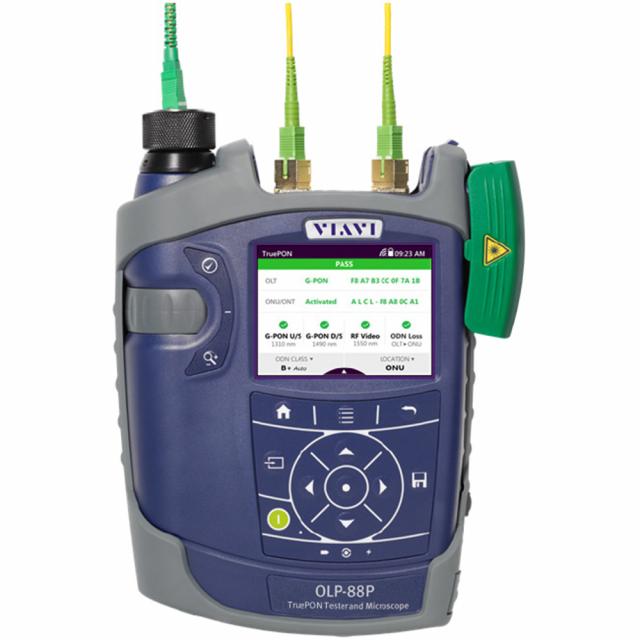 OLP-88 FT5 Kit TruePON Tester for G-PON (1310/1490nm) + XGS-PON (1270/1577 nm) power and G-PON-ID + ONT-ID + Alien detec