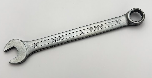 Clé mixte chrome vanadium 12mm