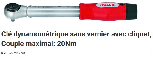 Clé dynamométrique