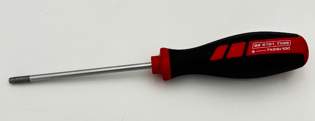 Tournevis Torx TX T 25 x 100