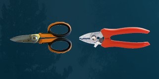 DUO - Ciseaux kevlar + pince à stripper