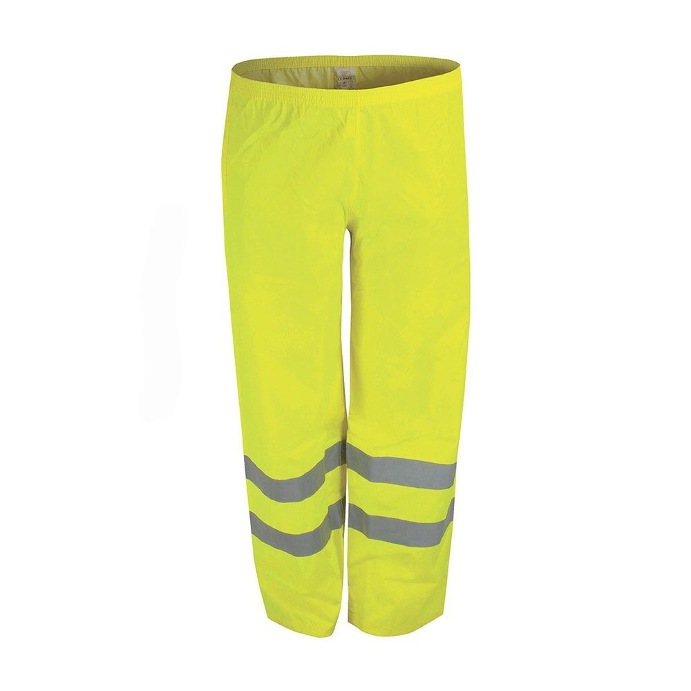 Pantalon de pluie haute visibilité Taille XXXL jaune